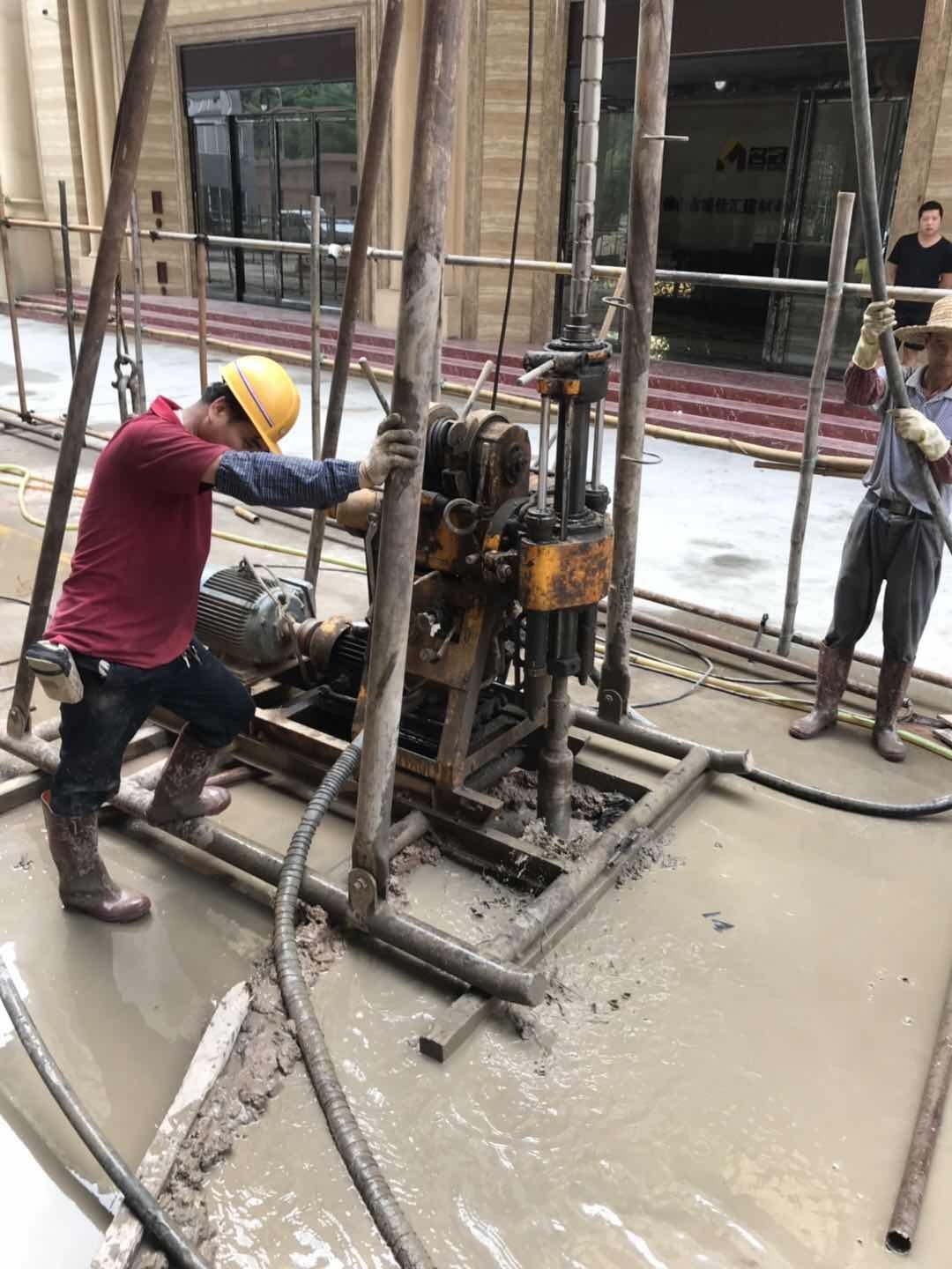 泸定开发区一公寓地基注浆加固